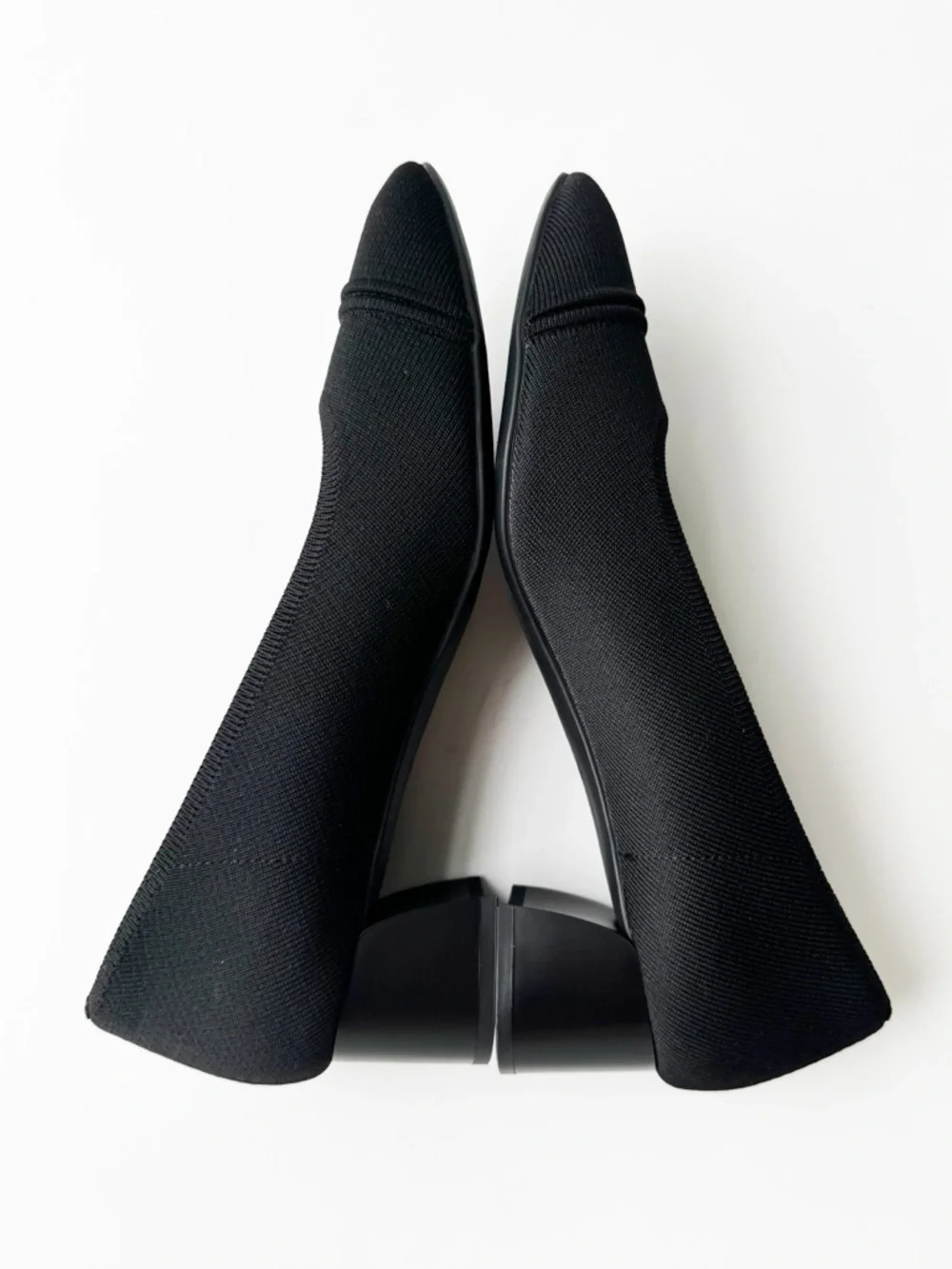 Vivaia Julie Pro Almond-Toe Chunky Heels in Black | 43 - Picture 7 of 11